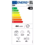 Lave linge frontal 7kg 1200trs Beko