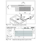 Table de cuisson induction aspirante Bora