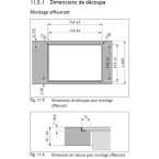 Table de cuisson induction aspirante Bora