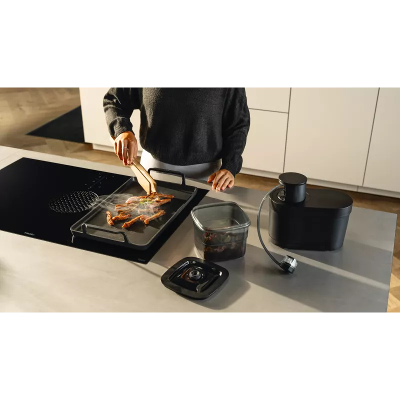 Appareil de mise sous vide encastrable noir Bora