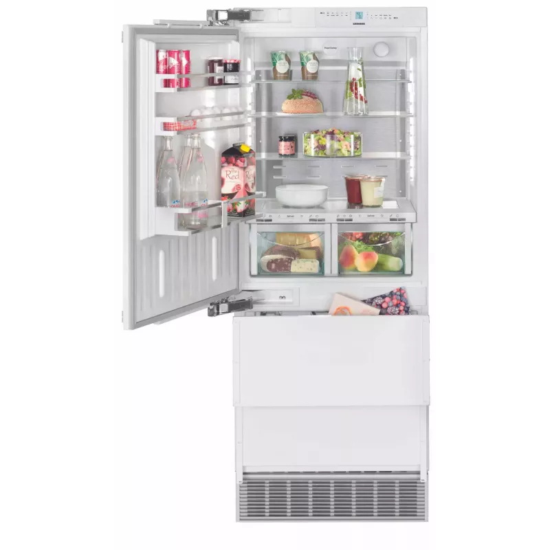 Réfrigérateur combiné intégrable biofresh 75cm Liebherr