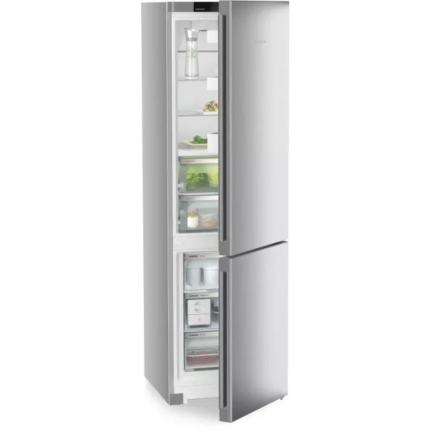 Réfrigérateur combiné inox 201cm Liebherr