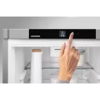 Réfrigérateur combiné inox 201cm Liebherr
