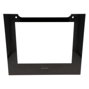 Porte assemblée noire four Brandt