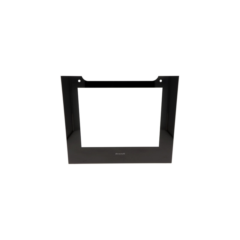 Porte assemblée noire four Brandt
