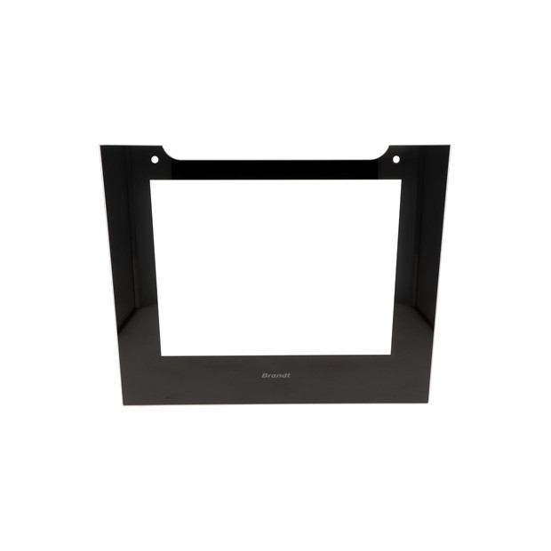 Porte assemblée noire four Brandt