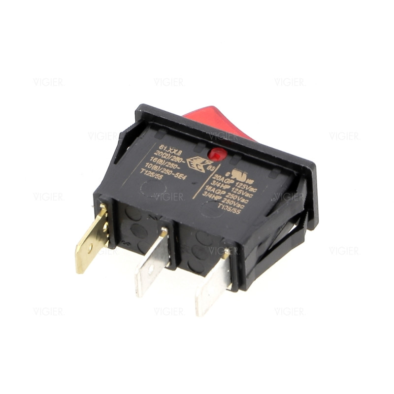 INTERRUPTEUR MARCHE ARRET PLANCHA SIMOGAS ELECTROQUE DP45