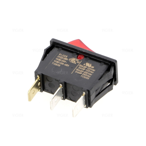 INTERRUPTEUR MARCHE ARRET PLANCHA SIMOGAS ELECTROQUE DP45