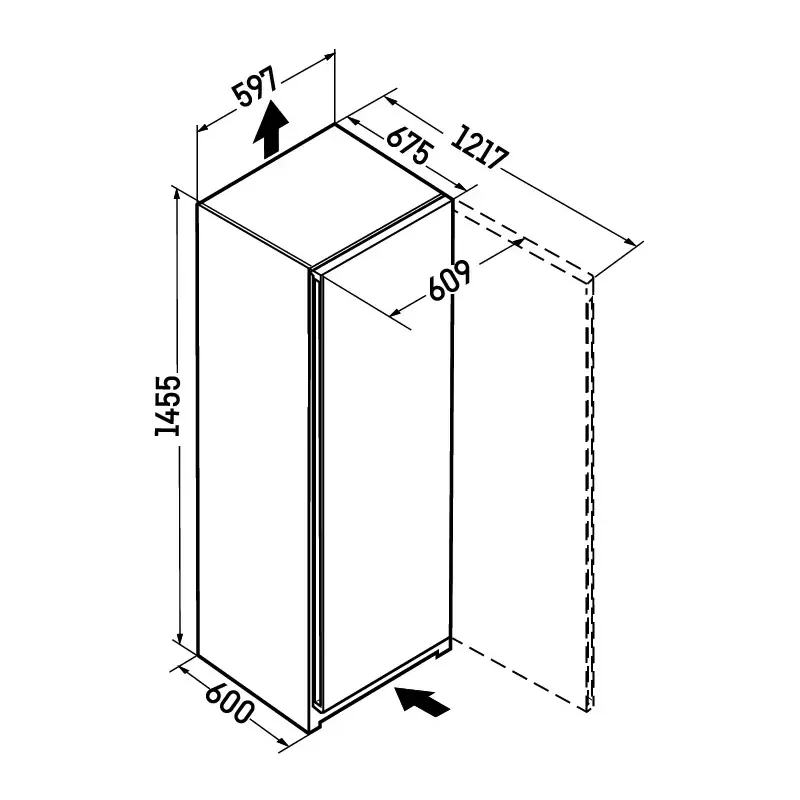 Congélateur armoire no frost Liebherr FNE4605-22