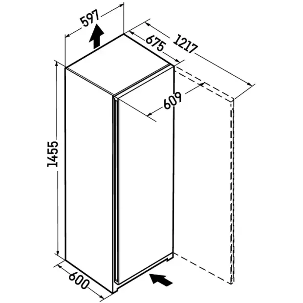 Congélateur armoire no frost Liebherr FNE4605-22