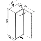 Congélateur armoire no frost Liebherr FNE4605-22