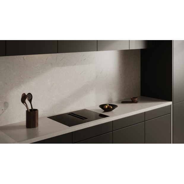 Table de cuisson induction aspirante Vzug