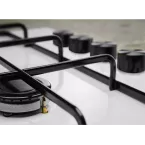 Table de cuisson gaz email blanche Electrolux