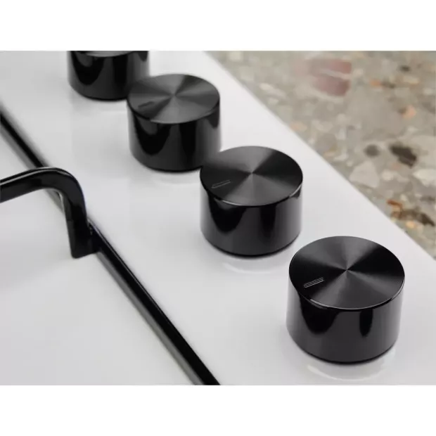 Table de cuisson gaz email blanche Electrolux
