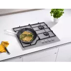 Table de cuisson inox 4 feux gaz Electrolux