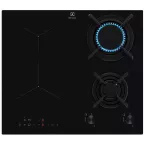 Table de cuisson mixte gaz/induction Electrolux KDI640713K