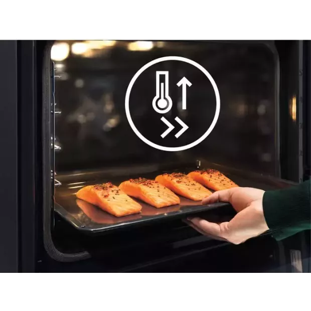 Four combiné vapeur pyrolyse 72l Electrolux