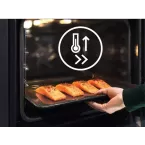 Four combiné vapeur pyrolyse 72l Electrolux
