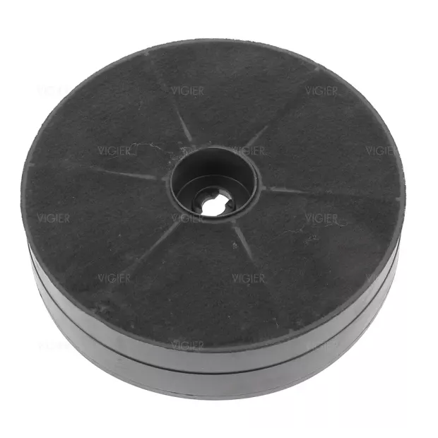 Lot de 2 filtres à charbon Génériques pour hotte Novy Salsa