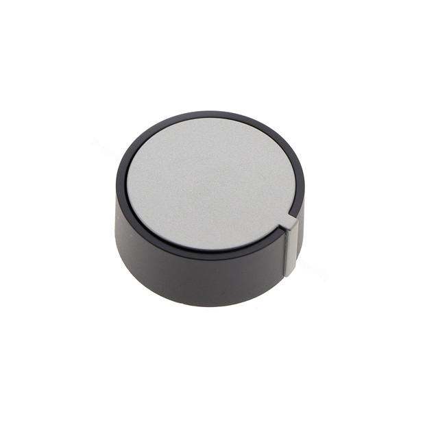 Manette assemblée noir inox four Sauter De dietrich