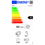 Eco label lave vaisselle tout-intégrable Bosch SMV26AX01F