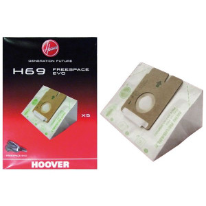 LOT DE 5 SACS POUR ASPIRATEUR HOOVER 35601053 H69