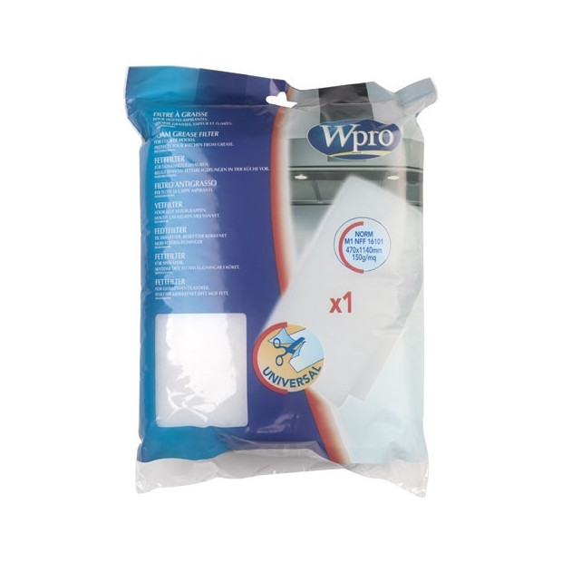 FILTRE MOUSSE ANTI GRAISSE HOTTE 47X97CM 150GR/M²