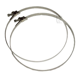 LOT DE 2 COLLIERS DE SERRAGE POUR GAINE HOTTE 60 A 175MM