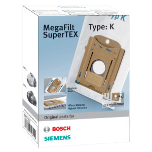 SAC TYPE K POUR ASPIRATEUR BOSCH SIEMENS