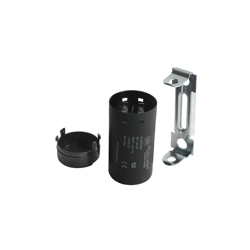 CONDENSATEUR ELECTROLYTIQUE DEMARRAGE MOTEUR 50UF