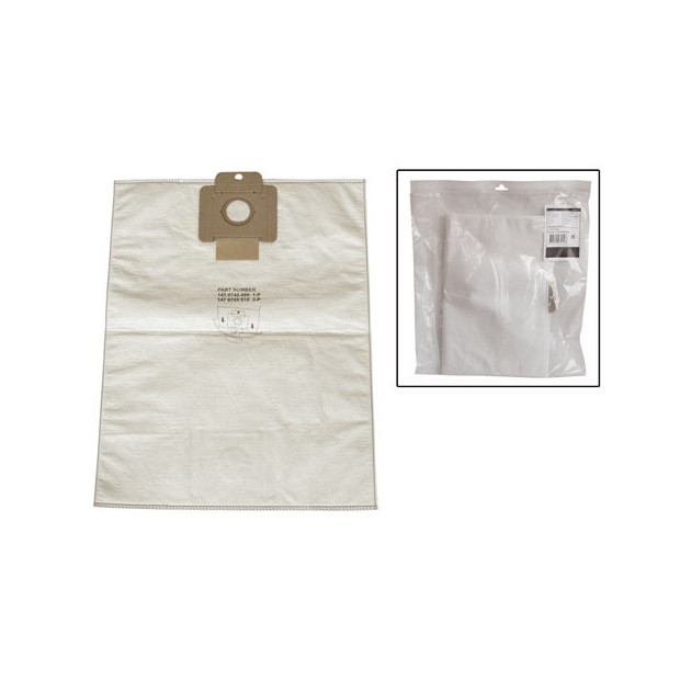 LOT DE 3 SACS POUR ASPIRATEUR NILFISK GWD320 1470745010