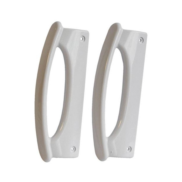 LOT DE 2 POIGNEES DE PORTE FRIGO CONGELATEUR WHIRLOOL