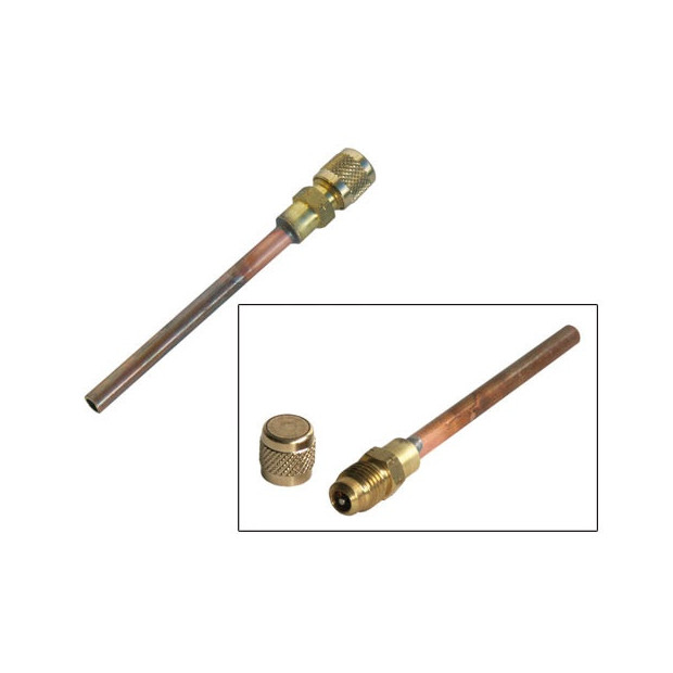TUBE DE CHARGE AVEC VALVE ET BOUCHON
