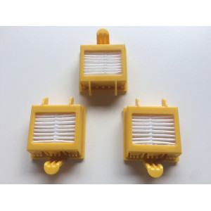 LOT DE 3 FILTRES HEPA GENERIQUE ROOMBA SERIE 700