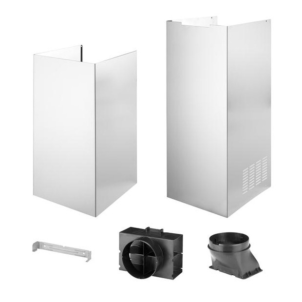 KIT CHEMINEE WHIRLPOOL POUR HOTTE DECORATIVE MURALE INOX