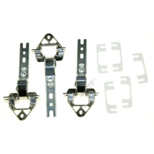 LOT DE 3 CHARNIERES FRIGO BOSCH NEFF SIEMENS DE DIETRICH