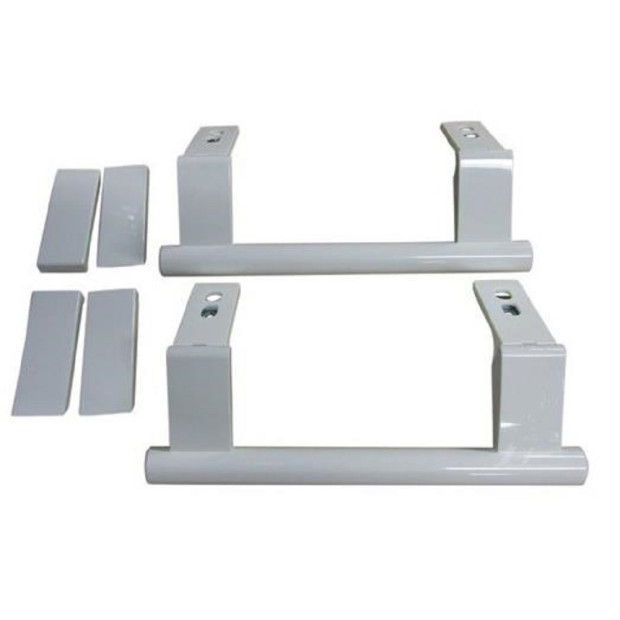 KIT DE 2 POIGNEES PORTE FRIGO CONGELATEUR LIEBHERR 15.5CM