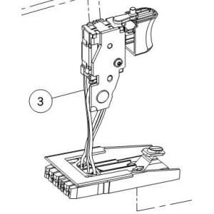INTERRUPTEUR MARCHE/ARRET PERCEUSE HILTI SFC22A