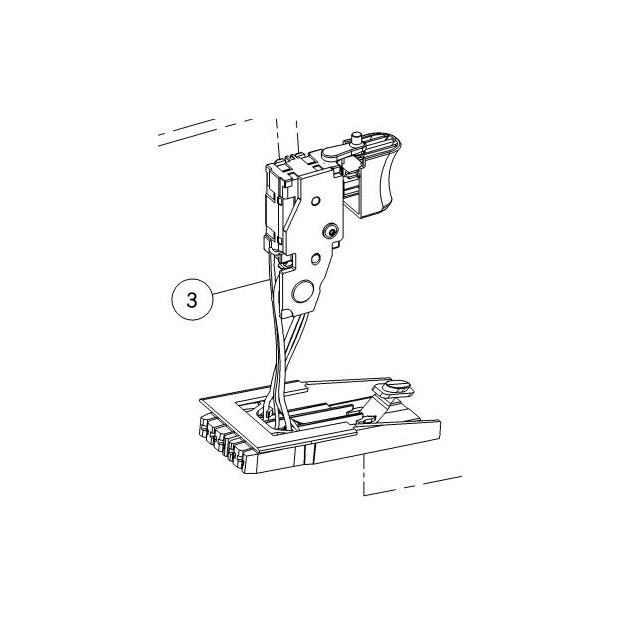 INTERRUPTEUR MARCHE/ARRET PERCEUSE HILTI SFC22A