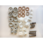 KIT ROULETTE PANIER LAVE VAISSELLE MIELE G220-G500 1092972