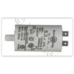 CONDENSATEUR UNIVERSEL 6.3UF LAVE LINGE, HOTTE..