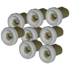 Lot de 8 roulettes lave vaisselle Aeg Electrolux Faure