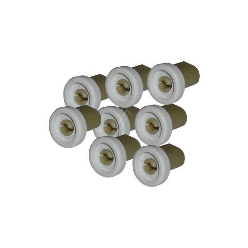 Lot de 8 roulettes lave vaisselle Aeg Electrolux Faure