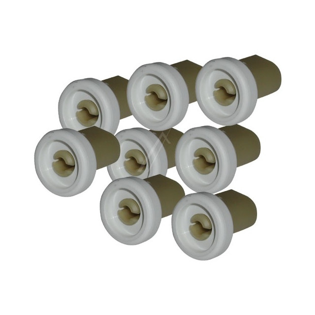 Lot de 8 roulettes lave vaisselle Aeg Electrolux Faure