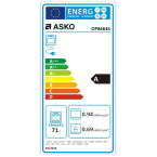 Energy label Four asko pyro inox OP8664S