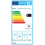 Energy label Hotte murale box inox/verre 90cm Falmec LUMEN14