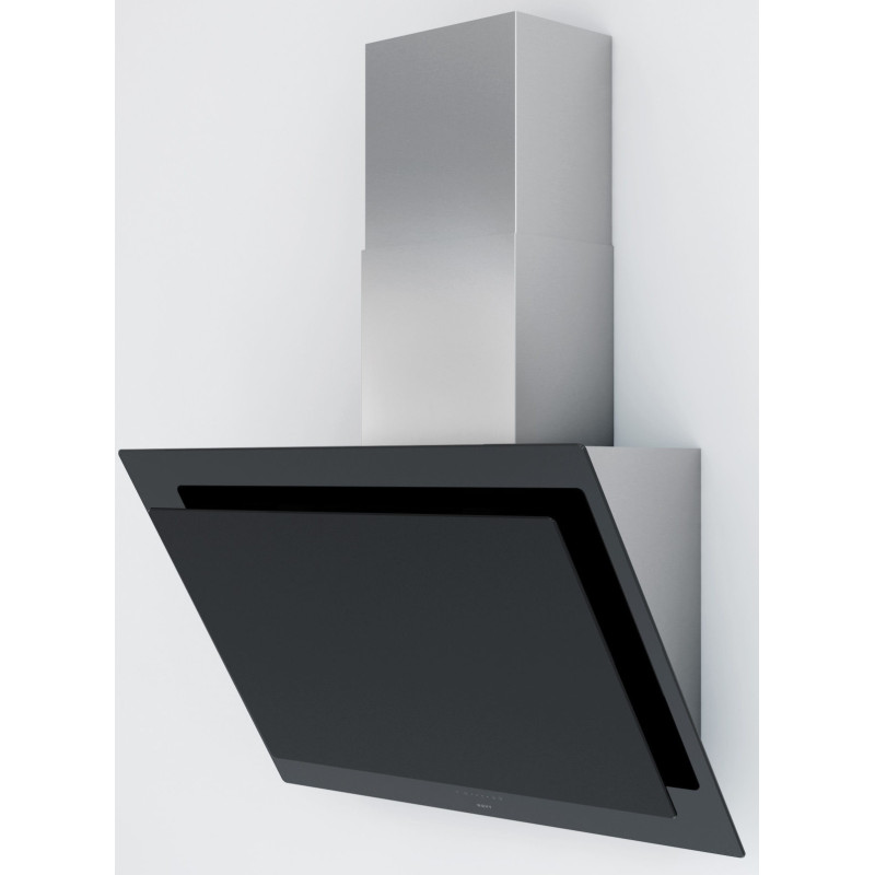 HOTTE MURALE VERRRE NOIR 90 NOVY 7830