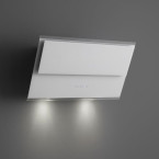 Hotte murale inclinée verre blanc 85cm Falmec VERSO1410