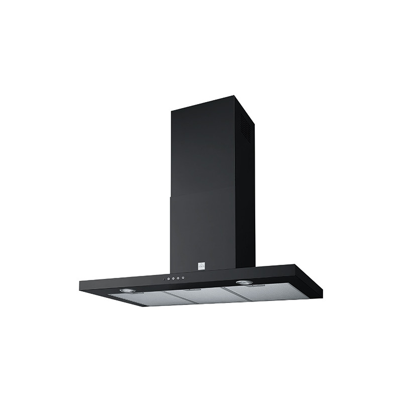 Hotte murale noir 90cm Roblin IKOS900NR