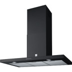 Hotte murale noir 90cm Roblin IKOS900NR